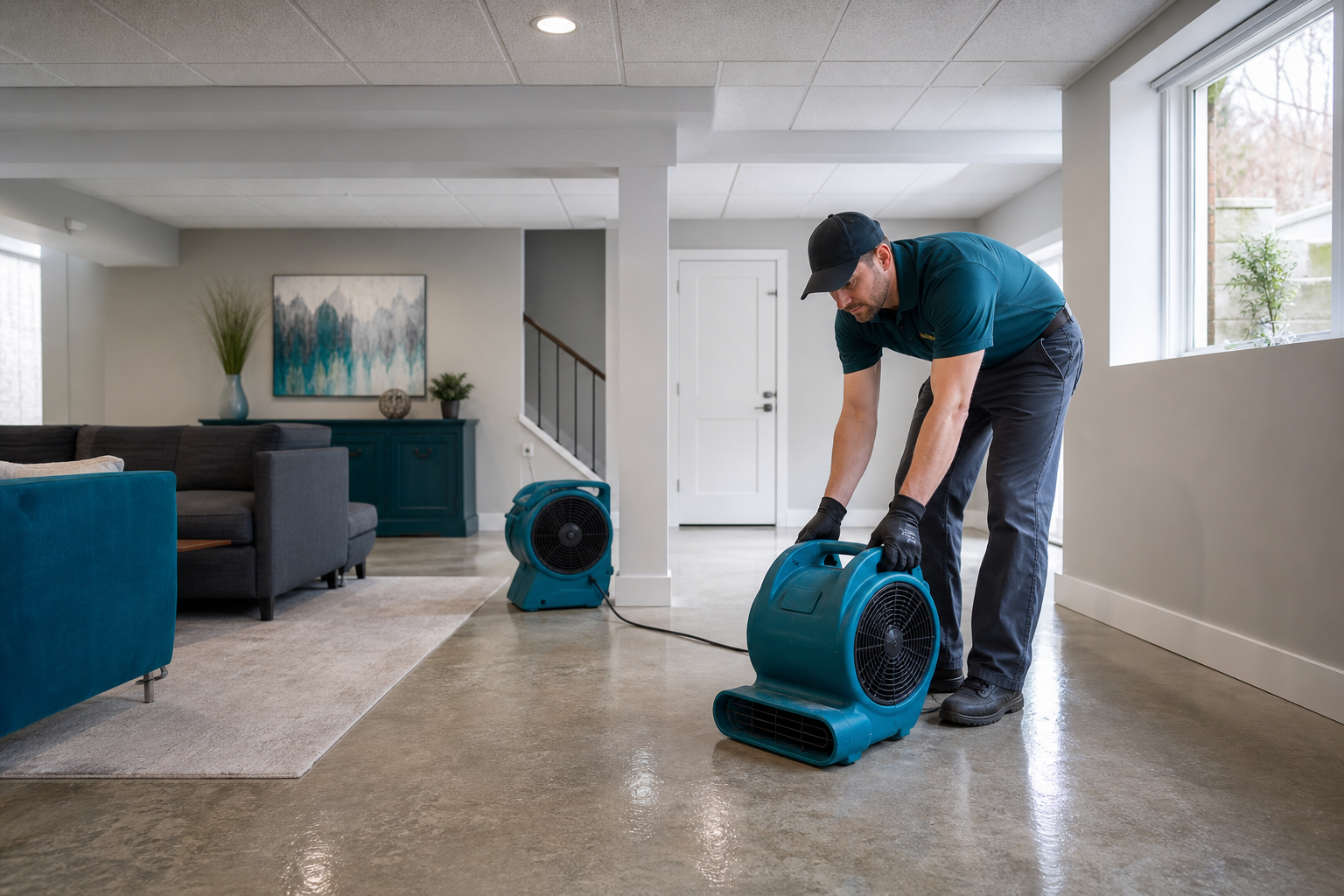 Emergency Water Damage Restoration in Sioux Falls, SD